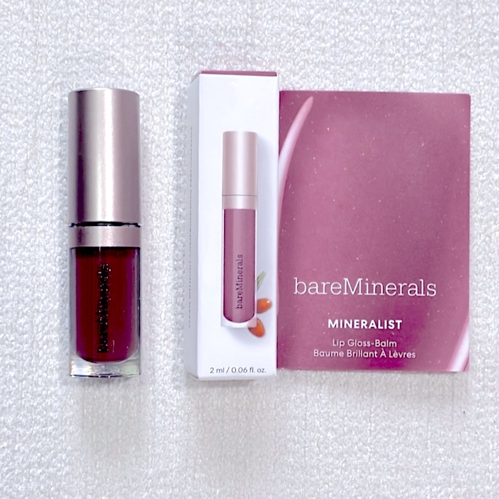 Bareminerals mineralist lip gloss balm in sincerity